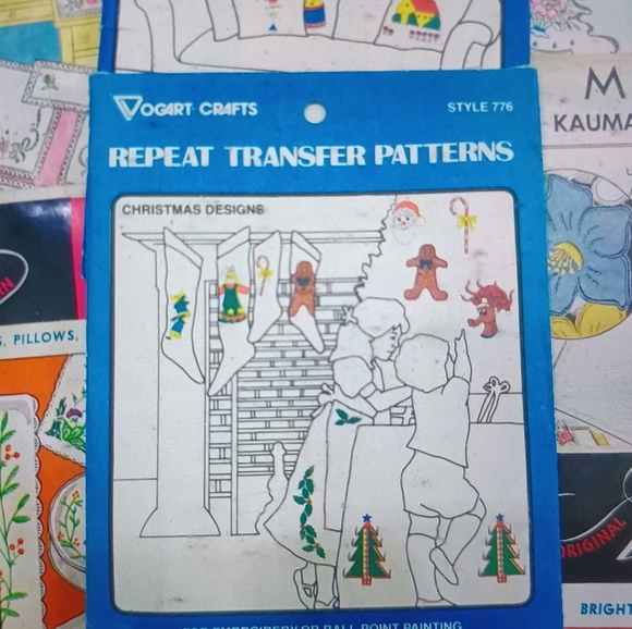 Vtg Hot iron on Transfers. Bogart McCall's lot of 11 - Picture 2 of 11